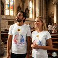 Divine Mercy T Shirt - Jesus I trust in You - 100 % Cotton