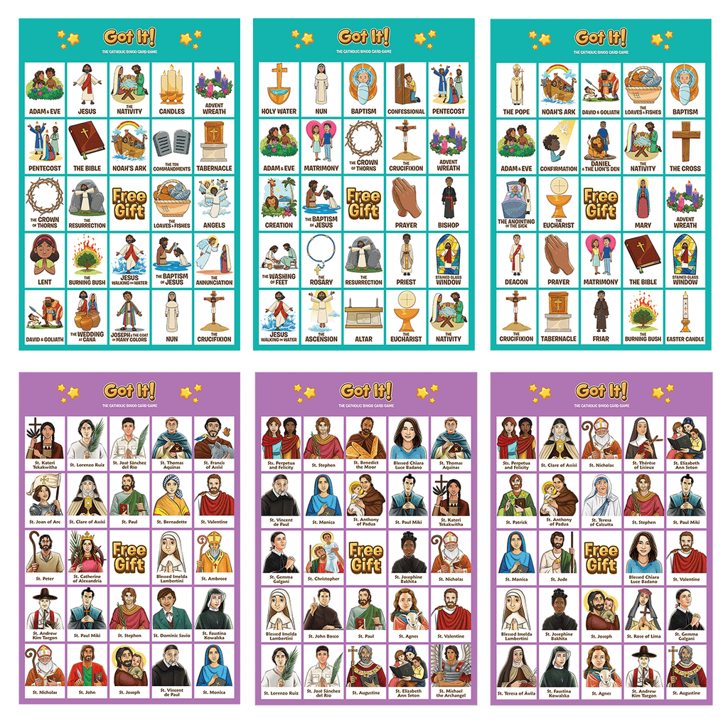Got It! The Catholic Bingo Game - 2 games in one!