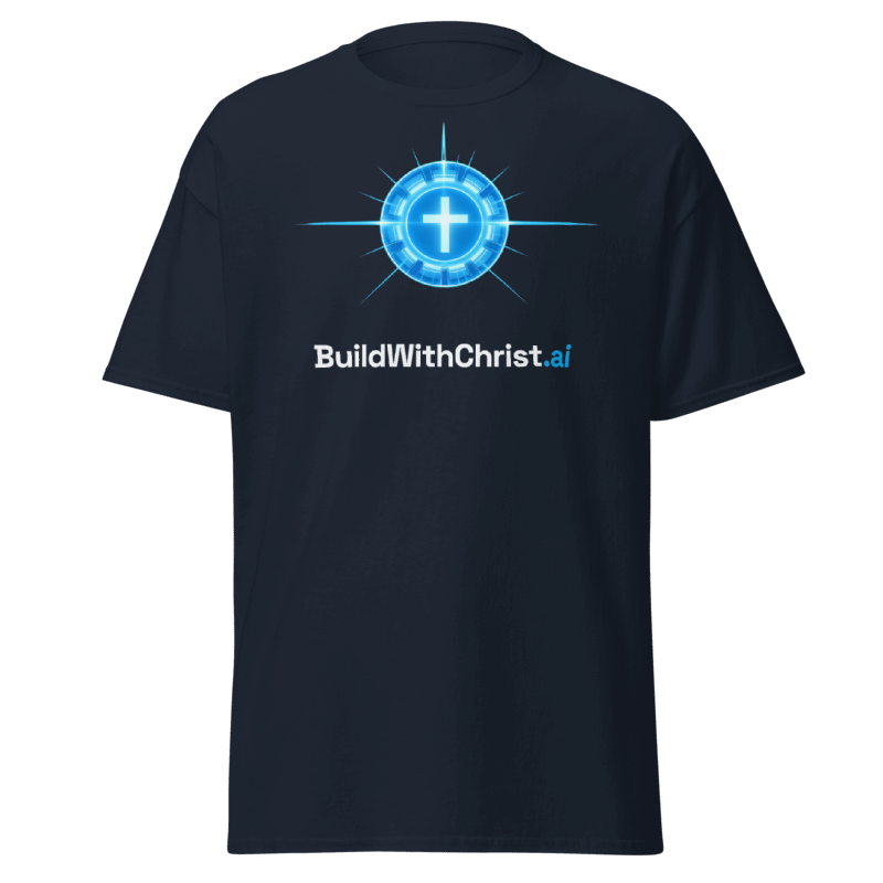 Build with Christ AI Signature Shirt